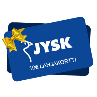 Timanttinen palkinto | Voita 10€ JYSK lahjakortti