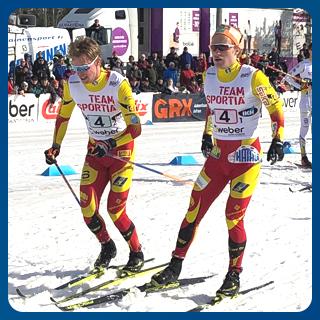 SM-parisprintti 2019 hopeamitali | Pohti SkiTeam